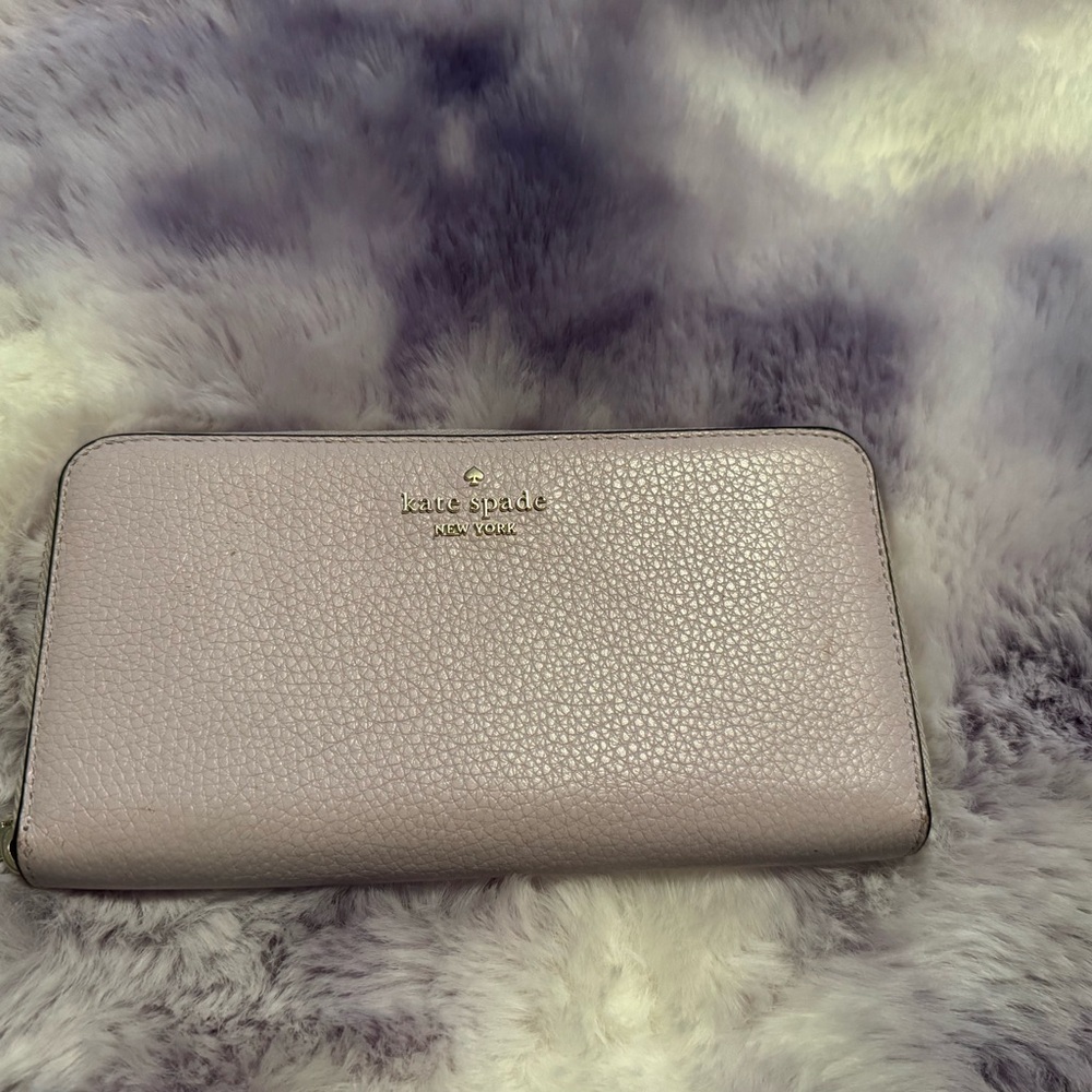 Kate Spade Pebble lavender Wallet